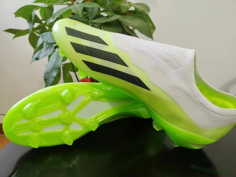 Adidas X Crazyfast.1 LL FG Low-Tops Football Boots - Green/Black/White