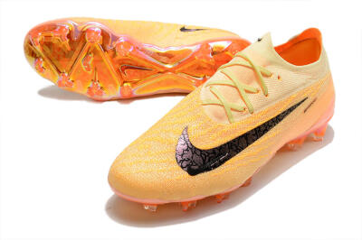 Nike Phantom GX Elite FG Low-Tops Football Boots - Orange/Black