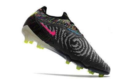 Nike Phantom GX Elite FG Low-Tops Football Boots - Grey/Rainbow