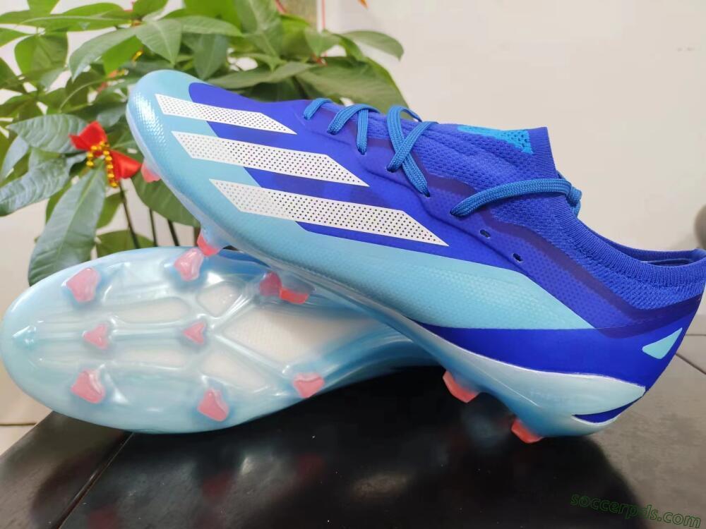 Adidas X Speedportal.1 FG Low-Tops Football Boots - Blue/Silver/Jade