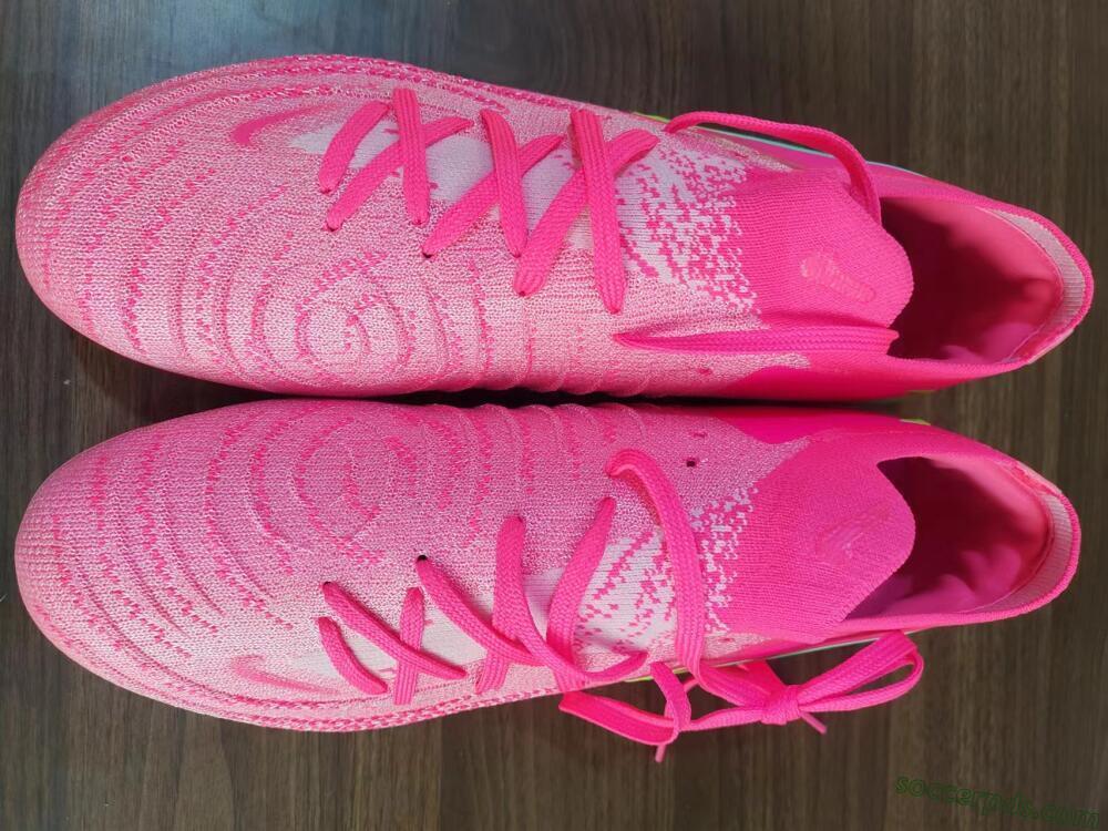 Nike Phantom Luna Elite FG Low-Tops Football Boots - Pink/Yellow/Jade