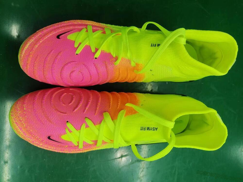 Nike Phantom Luna Elite NU FG High-Tops Football Boots - Yellow/Orange/Black