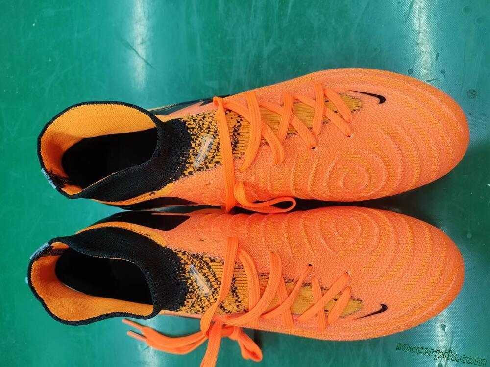 Nike Phantom Luna Elite NU FG High-Tops Football Boots - Orange/Black
