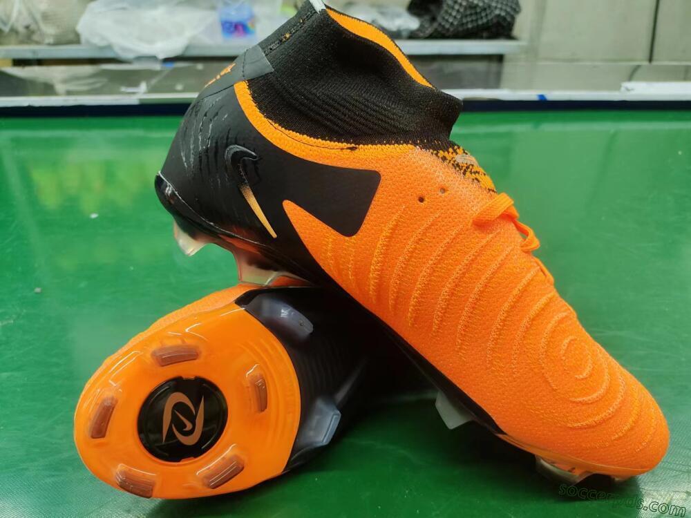 Nike Phantom Luna Elite NU FG High-Tops Football Boots - Orange/Black