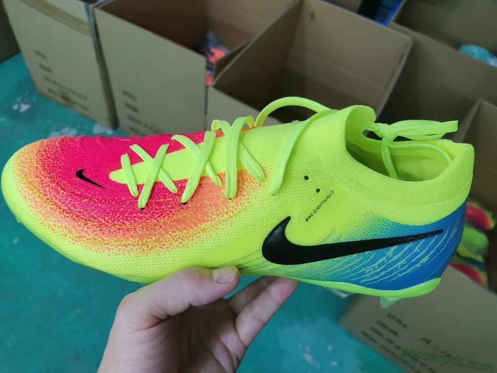 Nike Phantom Luna Elite NU FG Low-Tops Football Boots - Yellow/Black/Orange