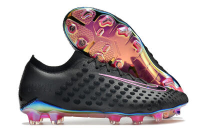 Nike Phantom Ultra Venom FG Low-Tops Football Boots - Black/Pink