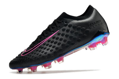 Nike Phantom Ultra Venom FG Low-Tops Football Boots - Black/Pink