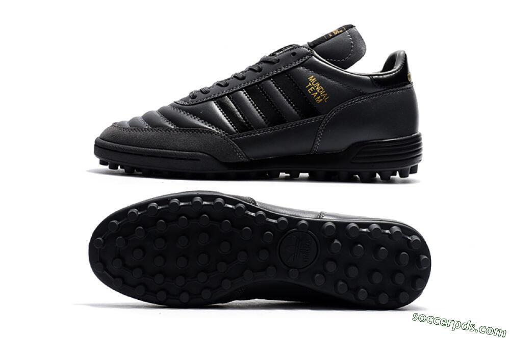 Adidas Mundial Team TF Low-Tops Football Shoes - Black 0