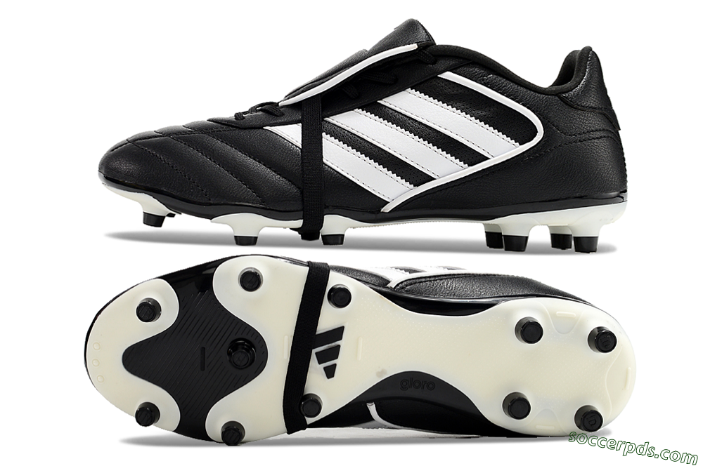 Adidas Copa Gloro 2024 FG Low-Tops Football Boots - Black/White/Beige 0