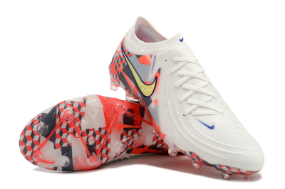 Nike Phantom Luna Elite AG Low-Tops Football Boots - White/Red/Yellow