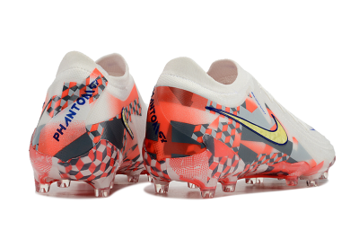 Nike Phantom Luna Elite AG Low-Tops Football Boots - White/Red/Yellow