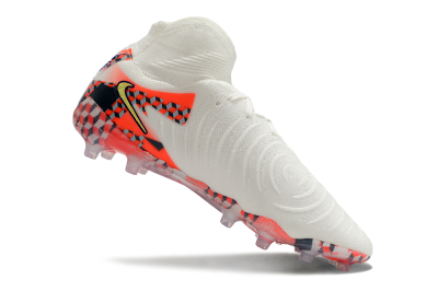 Nike Phantom Luna Elite AG High-Tops Football Boots - White/Red/Yellow
