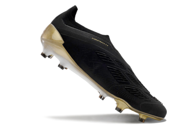 Adidas Predator Accuracy+ FG Low-Tops Football Boots - Black/White/Gold