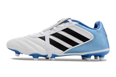 Adidas Copa Gloro 2024 FG Low-Tops Football Boots - White/Black/Blue