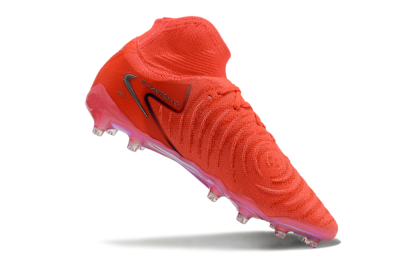 Nike Phantom Luna Elite AG High-Tops Football Boots - Red/Silver/Gold
