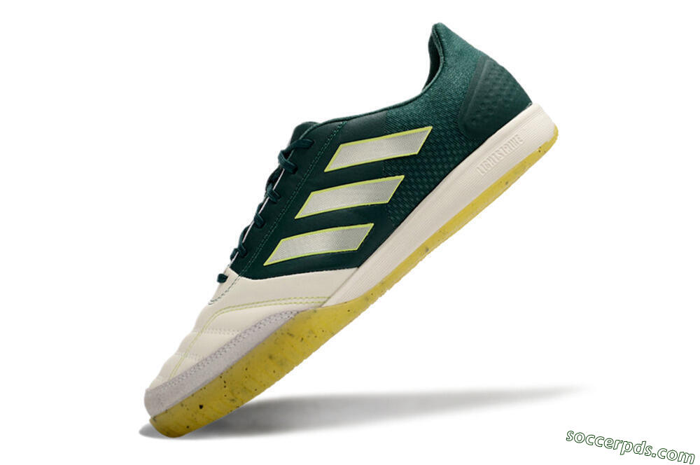 Adidas Top Sala IC Low-Tops Football Shoes - Beige/Grey/Blue/Yellow 5