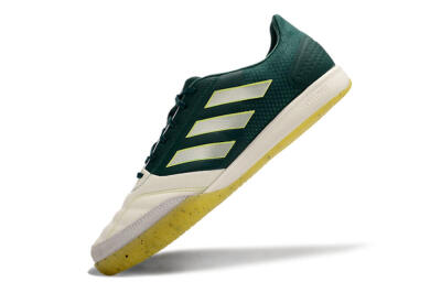 Adidas Top Sala IC Low-Tops Football Shoes - Beige/Grey/Blue/Yellow