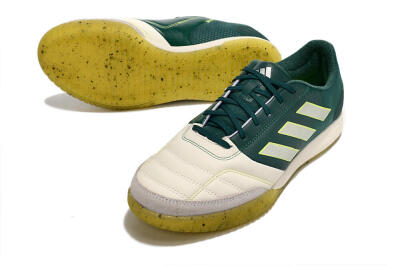 Adidas Top Sala IC Low-Tops Football Shoes - Beige/Grey/Blue/Yellow