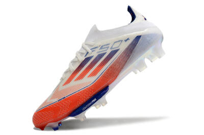 Adidas F50 Adizero FG Low-Tops Football Boots - Red/Blue/White