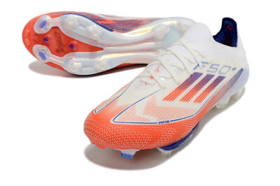 Adidas F50 Adizero FG Low-Tops Football Boots - Red/Blue/White