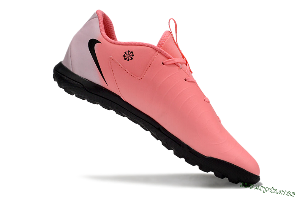Nike Phantom GX 2 Acad LV8 TF Low-Tops Football Shoes - Red/Pink/Black 4
