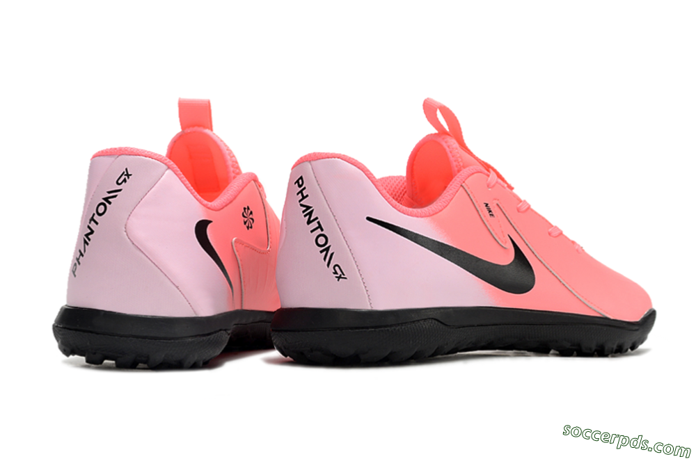 Nike Phantom GX 2 Acad LV8 TF Low-Tops Football Shoes - Red/Pink/Black 6