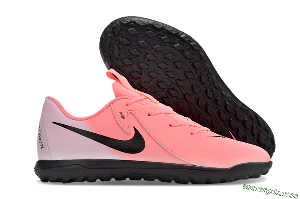 Nike Phantom GX 2 Acad LV8 TF Low-Tops Football Shoes - Red/Pink/Black 1