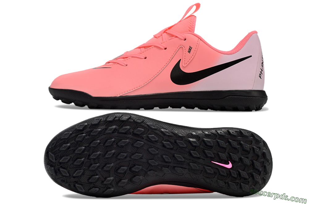 Nike Phantom GX 2 Acad LV8 TF Low-Tops Football Shoes - Red/Pink/Black 0