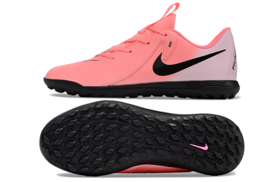 Nike Phantom GX 2 Acad LV8 TF Low-Tops Football Shoes - Red/Pink/Black
