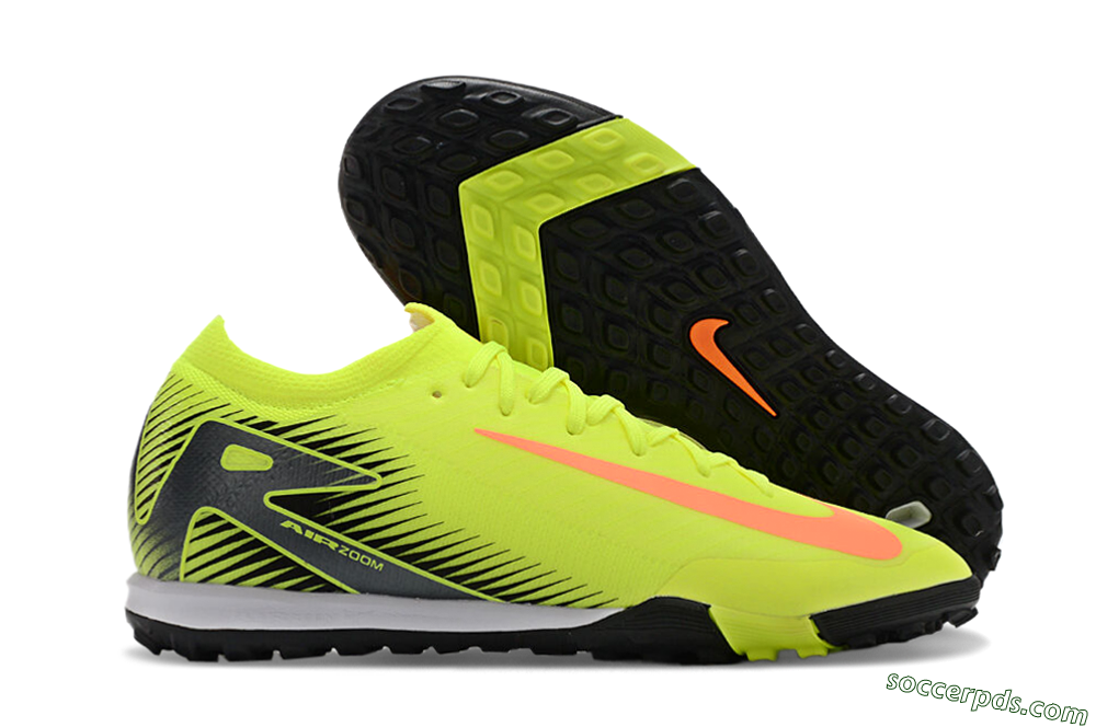 Nike Air Zoom Mercurial Vapor 16 Elite TF Low-Tops Football Shoes - Yellow/Red/White 1