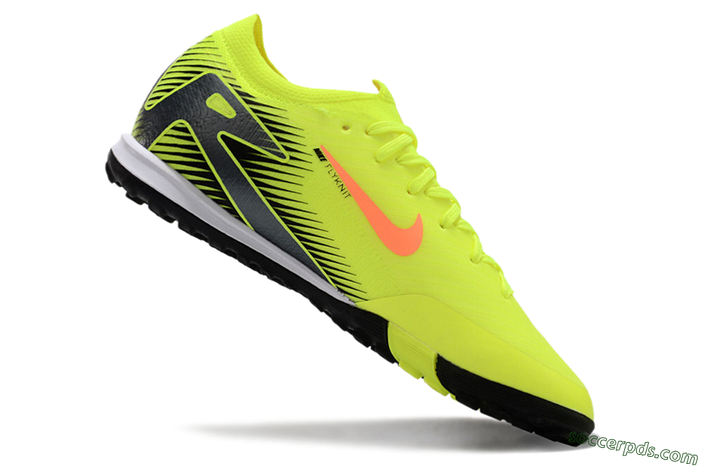 Nike Air Zoom Mercurial Vapor 16 Elite TF Low-Tops Football Shoes - Yellow/Red/White 4