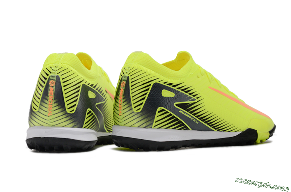 Nike Air Zoom Mercurial Vapor 16 Elite TF Low-Tops Football Shoes - Yellow/Red/White 6