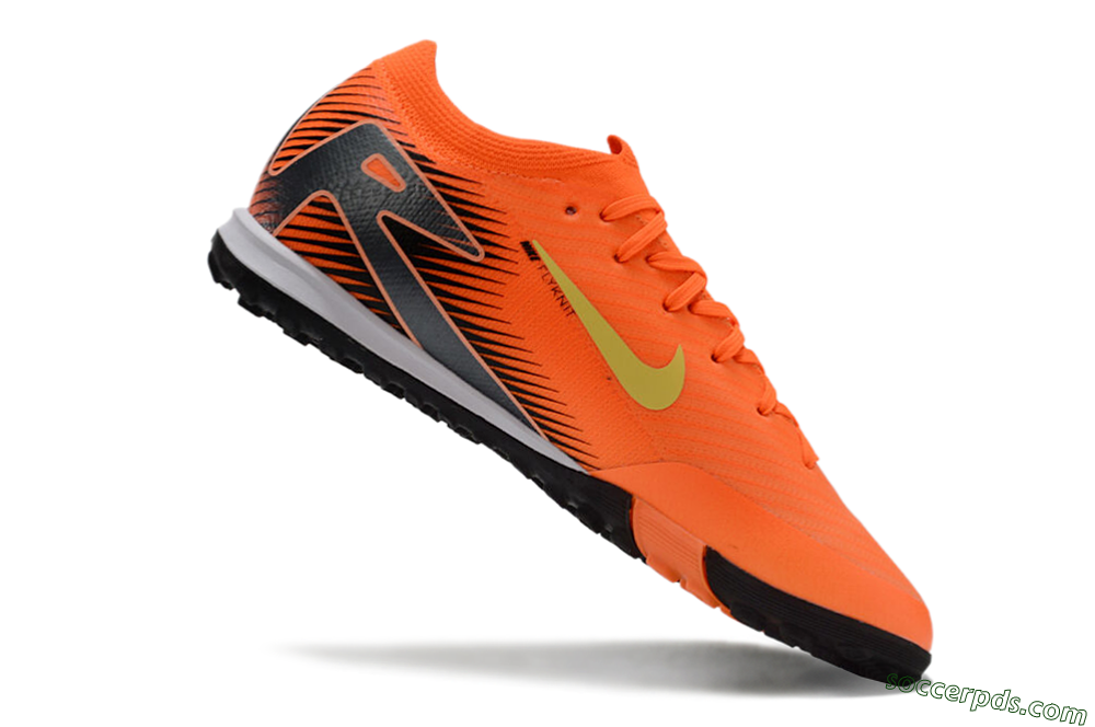 Nike Air Zoom Mercurial Vapor 16 Elite TF Low-Tops Football Shoes - Red/Yellow/Black 4