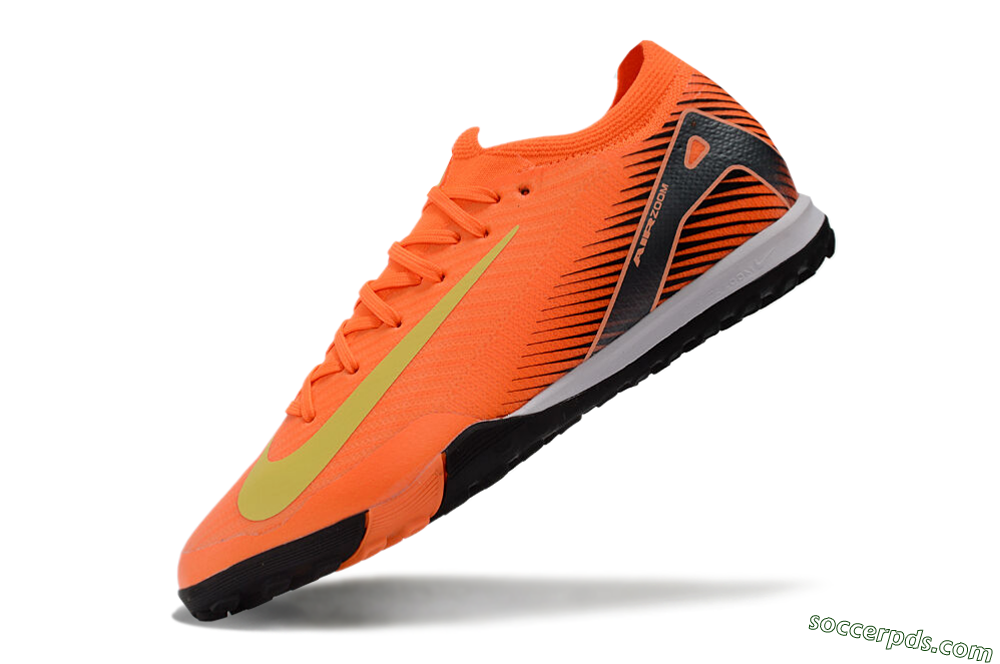 Nike Air Zoom Mercurial Vapor 16 Elite TF Low-Tops Football Shoes - Red/Yellow/Black 5