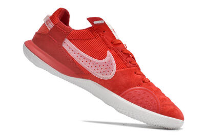 Nike Street Gato IC Low-Tops Football Shoes - Red/White