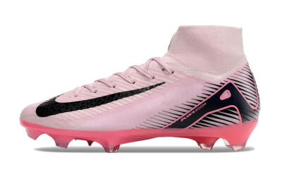 Nike Air Zoom Mercurial Superfly 10 Elite FG High-Tops Football Boots - Pink/Black