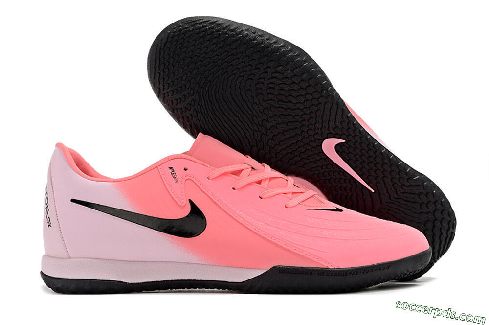 Nike Phantom GX 2 Acad LV8 IC Low-Tops Football Shoes - Red/Pink/Black 1