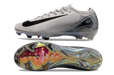 Nike Air Zoom Mercurial Vapor 16 Elite FG Low-Tops Football Boots - Grey/Black/Gold