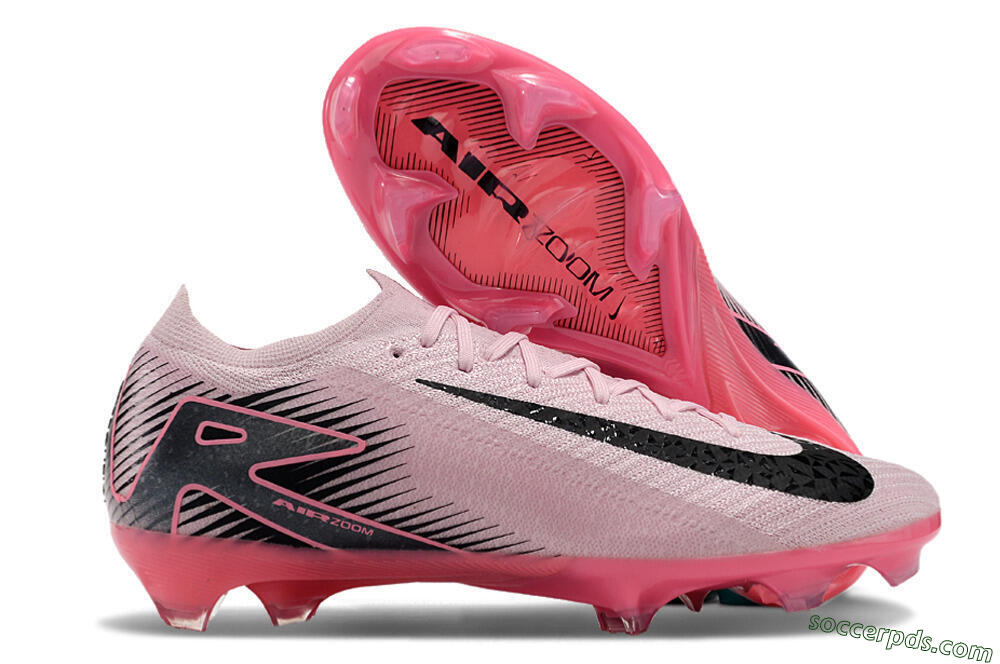 Nike Air Zoom Mercurial Vapor 16 Elite FG Low-Tops Football Boots - Pink/Black 1