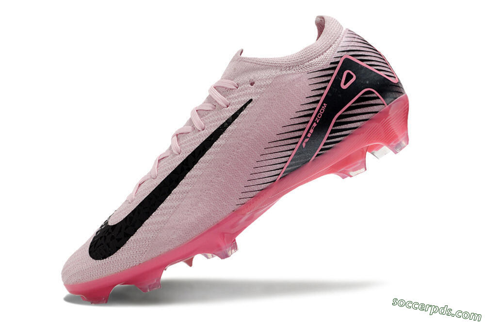 Nike Air Zoom Mercurial Vapor 16 Elite FG Low-Tops Football Boots - Pink/Black 5