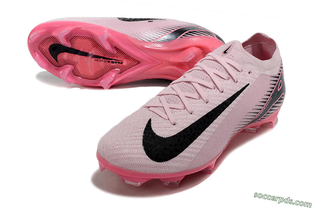 Nike Air Zoom Mercurial Vapor 16 Elite FG Low-Tops Football Boots - Pink/Black 3