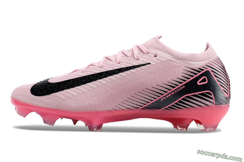 Nike Air Zoom Mercurial Vapor 16 Elite FG Low-Tops Football Boots - Pink/Black 2