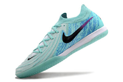 Nike Phantom GX 2 Elite IC Low-Tops Football Shoes - Jade/Black/Purple
