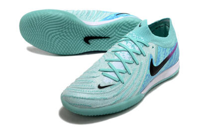 Nike Phantom GX 2 Elite IC Low-Tops Football Shoes - Jade/Black/Purple