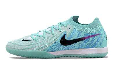 Nike Phantom GX 2 Elite IC Low-Tops Football Shoes - Jade/Black/Purple