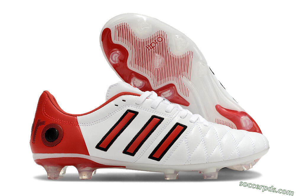 Adidas Adipure 11Pro x PD25 Trx FG Low-Tops Football Boots - White/Red/Black 1