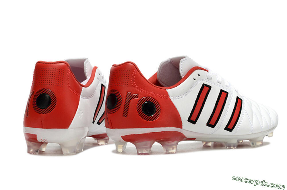 Adidas Adipure 11Pro x PD25 Trx FG Low-Tops Football Boots - White/Red/Black 6