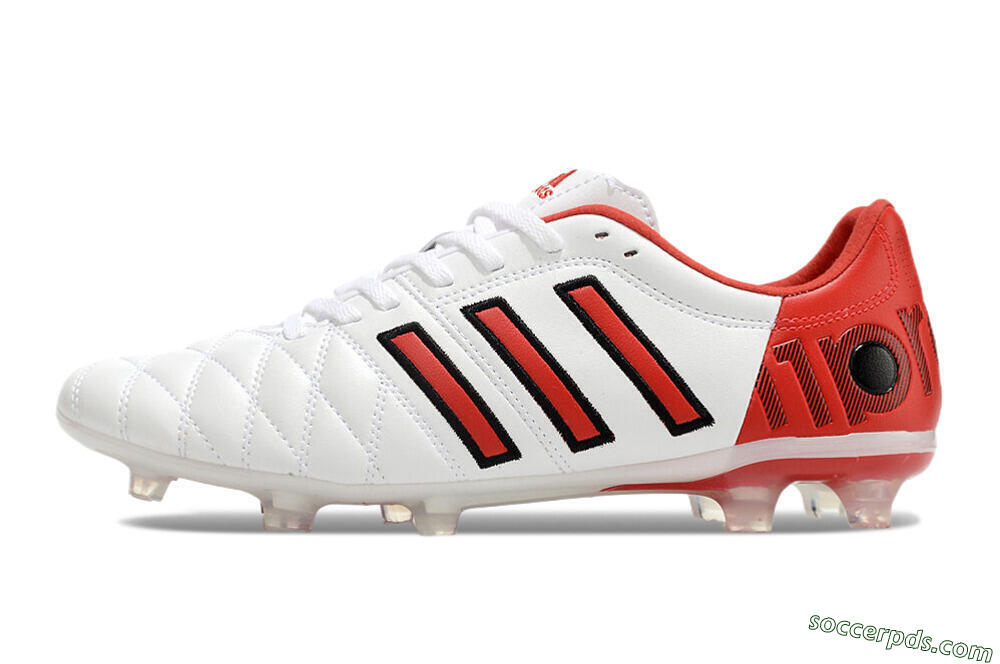 Adidas Adipure 11Pro x PD25 Trx FG Low-Tops Football Boots - White/Red/Black 2