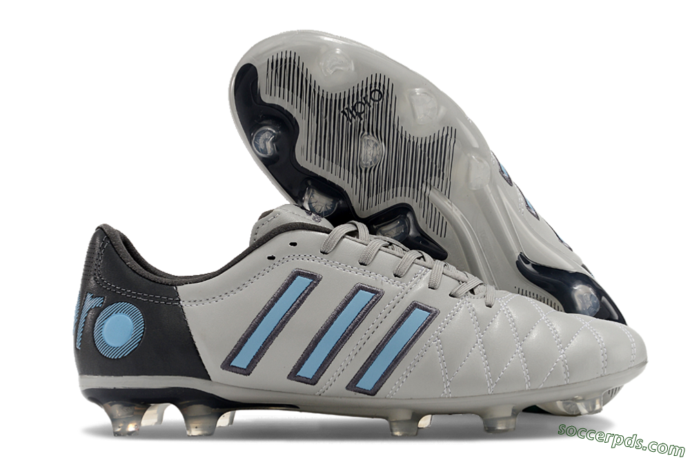Adidas Adipure 11Pro x PD25 Trx FG Low-Tops Football Boots - Grey/Black/Blue 1