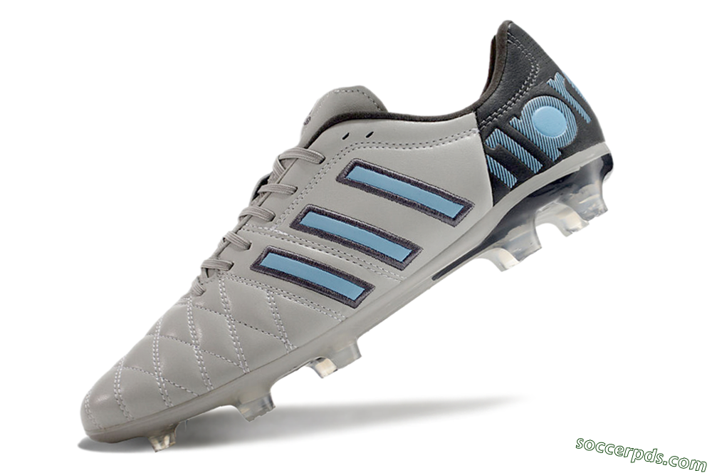 Adidas Adipure 11Pro x PD25 Trx FG Low-Tops Football Boots - Grey/Black/Blue 5